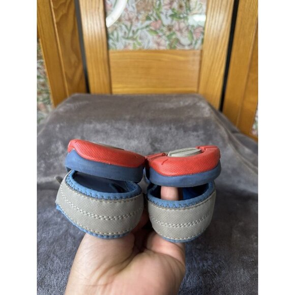 TEVA Sandals Kids Psyclone XLT Unisex Navy Hoo & Loop Strappy Blue Sz 10 - Picture 4 of 11